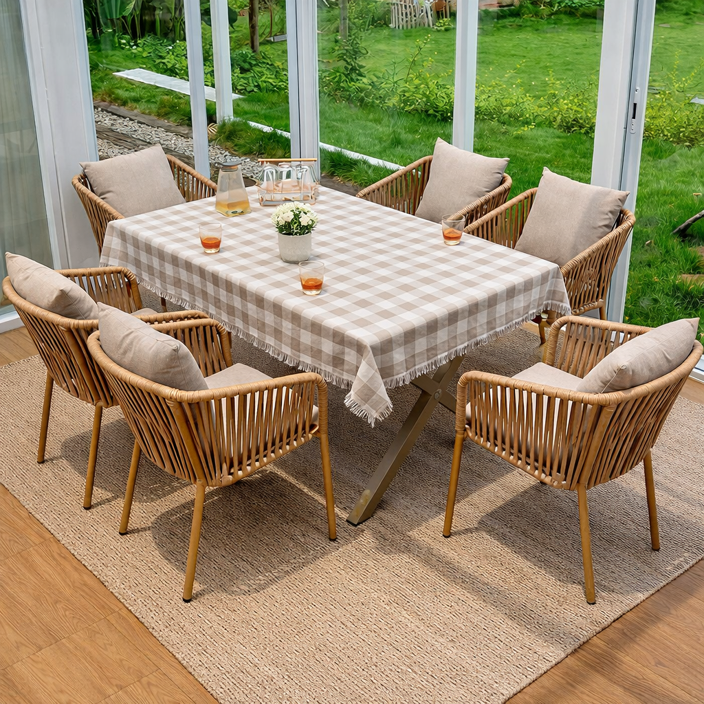 طقم سفرة شريط مستورد فاخر